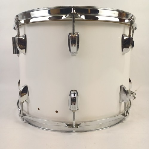 Ludwig Strider 10x14"White Cortex Parade/Marching P85 Snare Drum ++Aluminum Ring - Picture 3 of 12