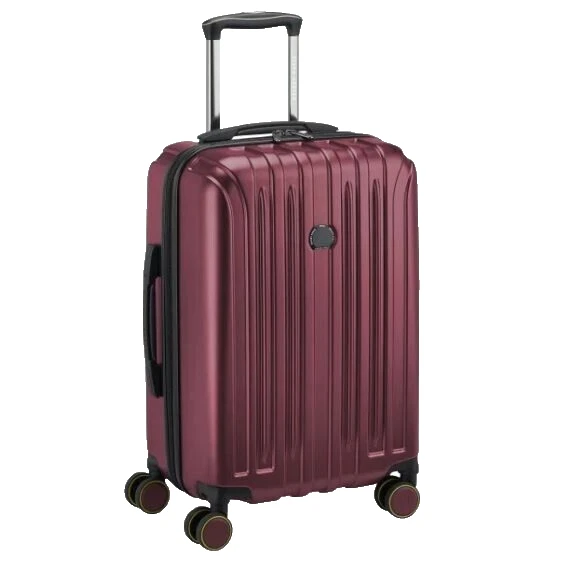 Juego de equipaje de mano rígido Delsey Paris Accelerate 2 piezas 30" y 22" rojo ¡NUEVO! Foto 3 de 4