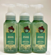 3 Mountain Teakwood Gentle Foaming Hand Soap Bath  Body Works 8.75 fl oz