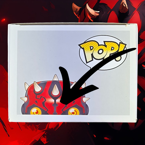 Funko Pop! Darth Maul (Blue Box 2nd Release) *Minor Box Damage* w/protector - Picture 8 of 9