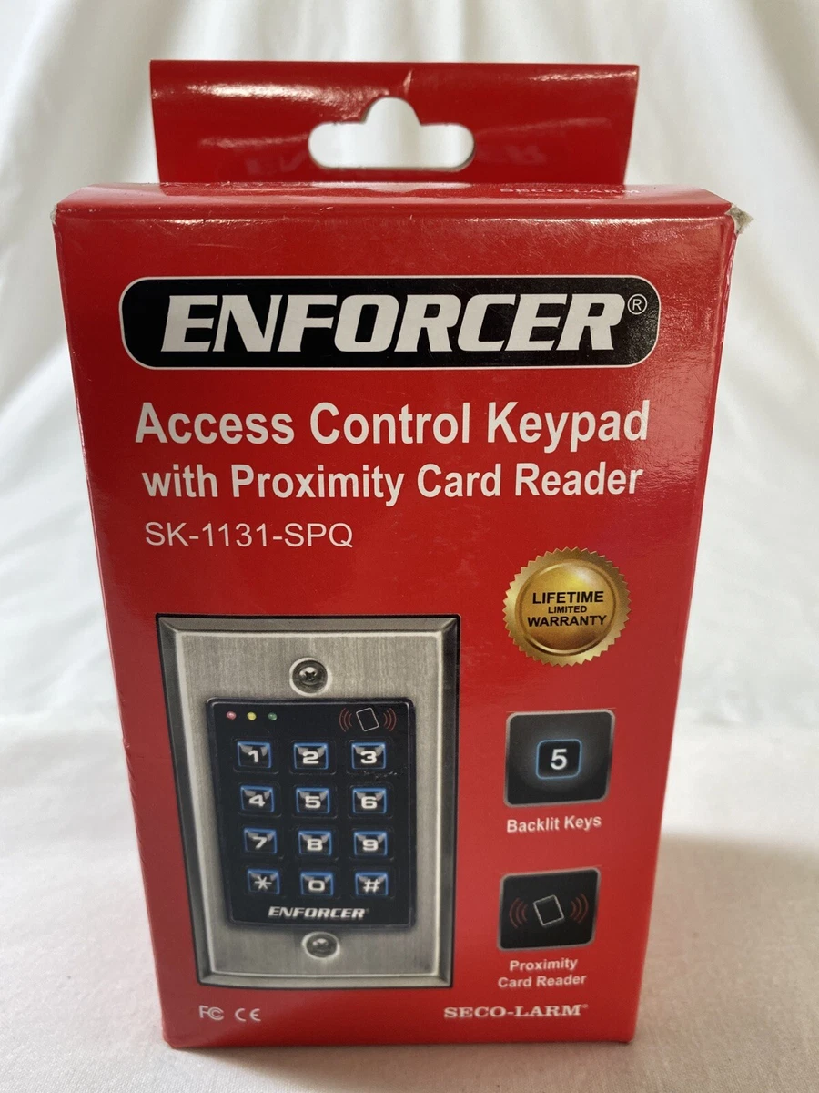 Secolarm Enforcer Access Control Keypad With Proximity, 41 OFF
