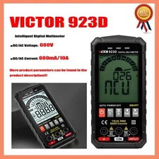 VICTOR 923D 923E 925 Smart Digital Multimeter Large Screen Multimeter