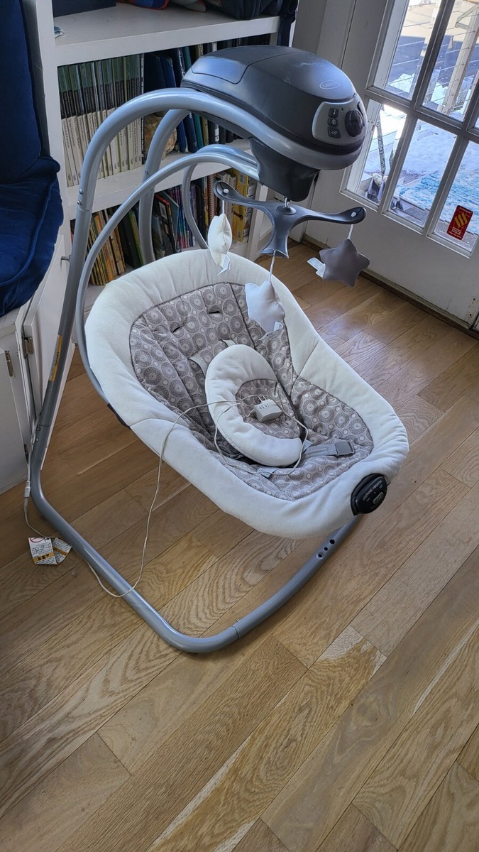 Graco Simple Sway Baby 2-in-1 Swing, Emersyn