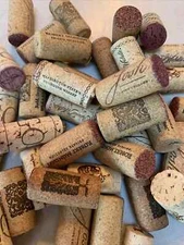 LOT OF 175 Assorted NATURAL USED Wine Corks (No Synthetic, No Champagne)