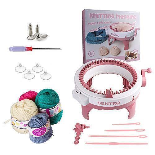 48 Needles Knitting Machine Smart Weaving Loom Spinning Crochet Knitting  Machine