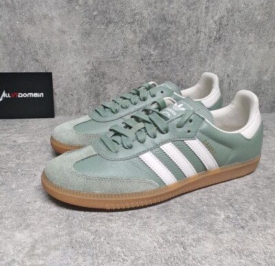 adidas gazelle silver green womens Adidas Samba OG Silver Green Putty Mauve