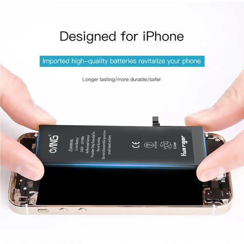 Replacement Battery For iPhone SE 5 5s 6 6s 7 8 X XS XR SE2 11 PRO MAX PLUS - Picture 4 of 28