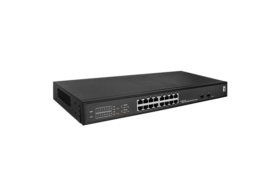 Switch GES-2118P Hilbert 18-Port Gigabit Level One