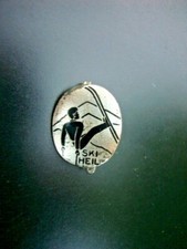 Anstecknadel - Ski Heil