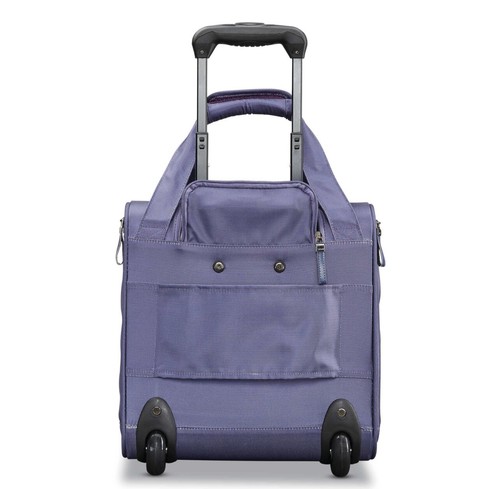 Samsonite Upright Wheeled Carry-On Underseater, Purple Cloud, Small Ships Fast - Picture 4 of 10