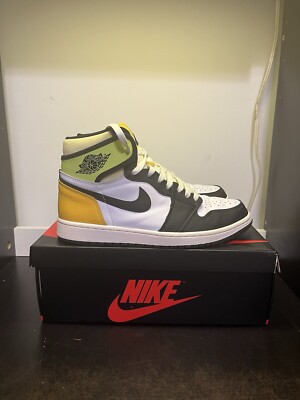 Air Jordan 1 Retro High Volt University Gold Men s 9 555088-118