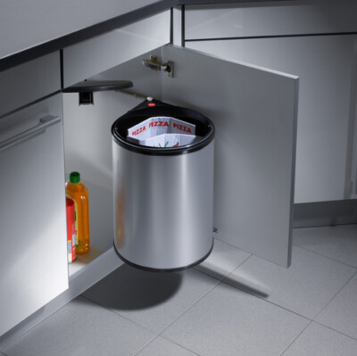 Hailo Big Box Kitchen Built In Swing Out Waste Bin 20L For Cabinet