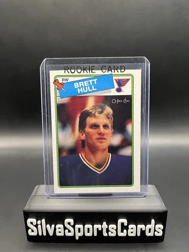 1988-89 O-Pee-Chee Brett Hull Rookie Card #66 St.Louis Blues