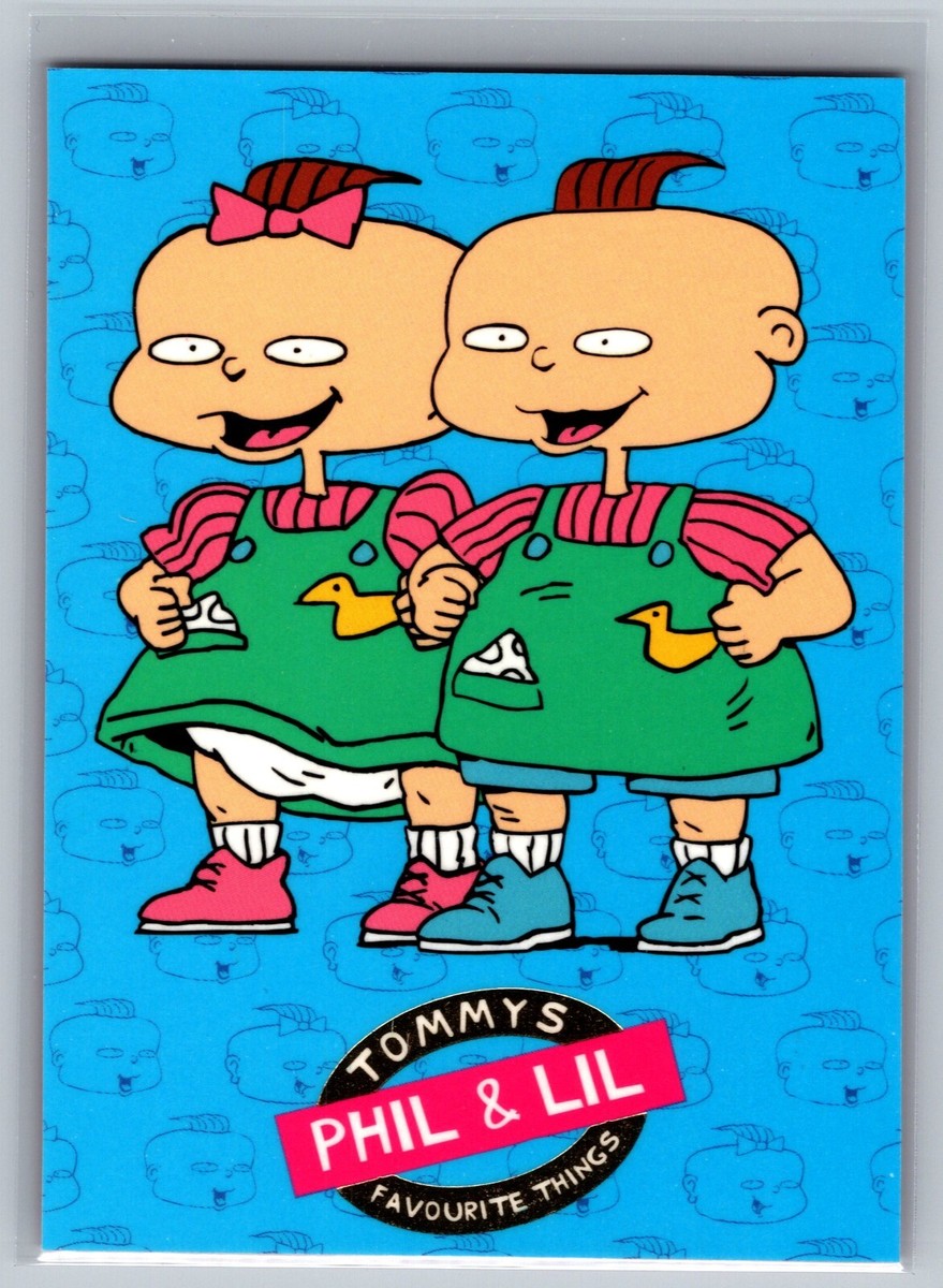 Phil & Lil 1997 Tempo Rugrats Tommy's Favorite Things TFT4 Trading