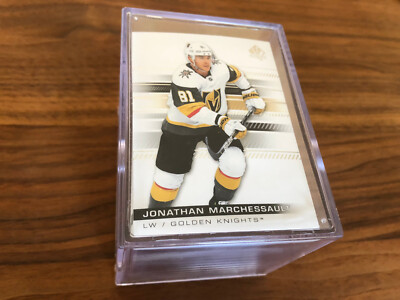 2019-20 SP Authentic 1-100 komplettes Base Set 100 Karten in Box