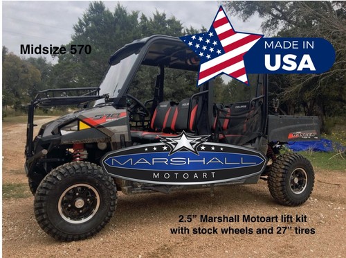 For Polaris Ranger Lift Kits Fits MidSize 2.5" Fit 2015 ETX Marshall Motoart USA - Picture 4 of 12