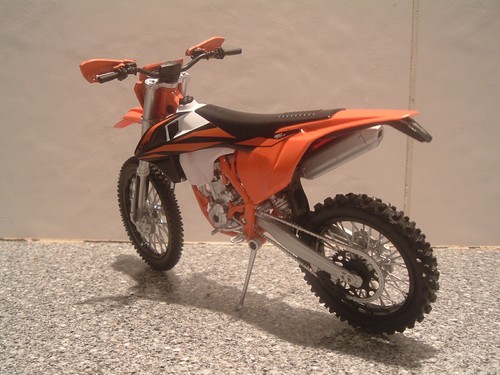 1:12 2019 KTM 350 EXCF EXC-F MOTOCROSS ENDURO MODEL SUPERB DETAIL 4T 4 STROKE - Picture 4 of 13