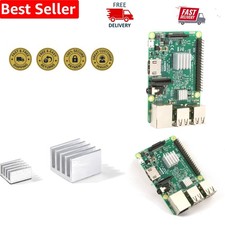 High-Performance Heatsink Set for Raspberry Pi 3 B , 4, and More - Easy Install