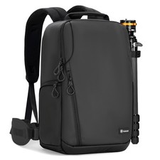 Camera Backpack Waterproof Bag - DSLR Camera Bag with 15.6in Laptop Compartme...