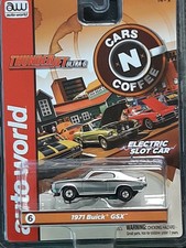 Auto World Silver Black 71 Buick GSX Thunderjet HO Slot Car RARE AND HTF NEW