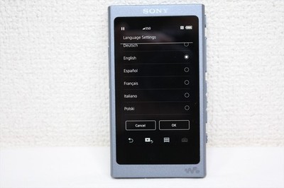 Sony NW-A46 moonlit blue Walkman 32GB Audio Player Hi-Res English