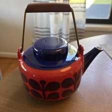 Waechtersbach West Germany Fat Lava Era Mid Century Design Cora Coffee Tea Pot