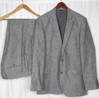 J.CREW THOMPSON 100% Linen Slim Suit Blazer & Pants Men's 40L - 33 X 32