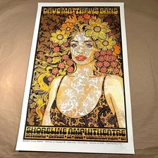 🌼 Dave Matthews Poster Shoreline 2025 Chuck Sperry 8/23 Mountain View Courage