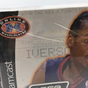 NBA 2K Sega Dreamcast Video Game Disc Allen Iverson Complete In Case