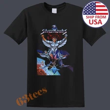 Silverhawks Silver Hawks Retro Cartoon TV Show Men's Black Size S to 5XL