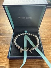 Dower & Hall Freshwater Pearl & Silver Bracelet