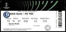 Ticket 2024 KAA Gent vs. FK TSC Conference League  44635