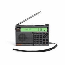 Weltempfänger Vollbandempfang Radio SOS-Alarmfunktion für Notfälle, Prepper