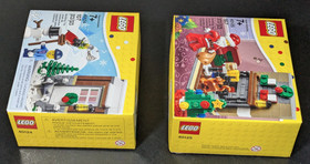 2 LEGO Christmas Winter Fun 40124 & Santa&rsquo;s Visit 40125 Exclusive Sets SEALED 🎅