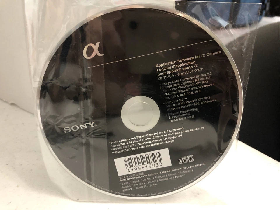 SONY SLT-A55V DSLR Camera Body, Battery, and Box - Image 2 of 4