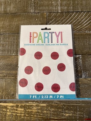 Unique Party Honeycomb Garland 