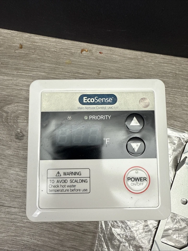 Rheem EcoSense  Main Remote Control UMC-117 27H129 - Image 2 of 3