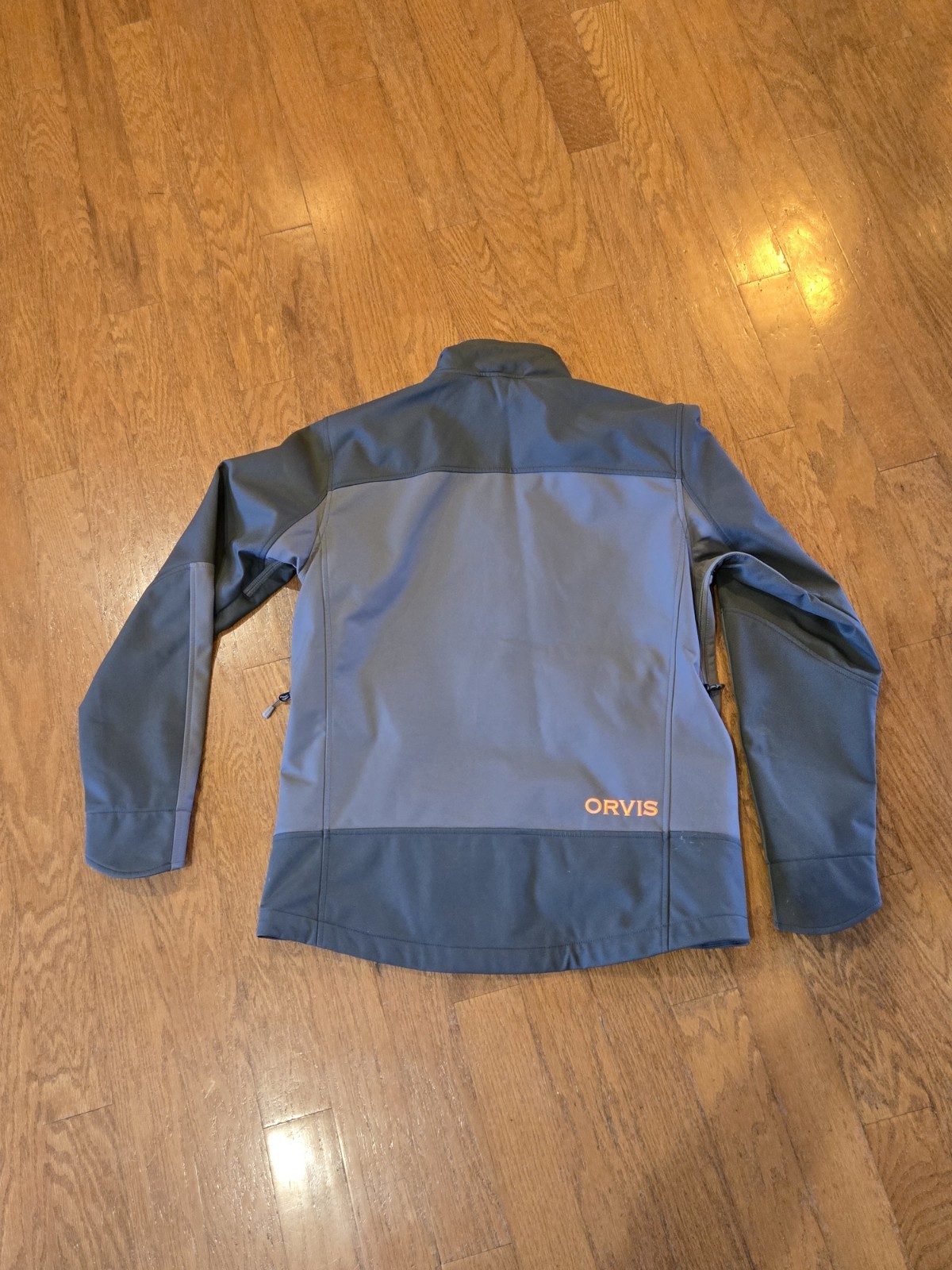 Orvis Full Zip Softshell Grey Medium Jacket - image 2