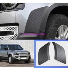 For Land Rover Defender 20-2024 Matte Black Front Bumper Anti-scratch Plate