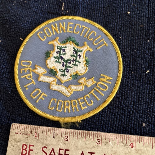 Connecticut Department of Correction Sew On Patch