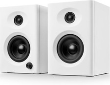Computer Speakers for Desktop PC, 60W Bluetooth Surround 3 inches, White