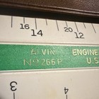 Alvin No. 266P Engineering Divided U.S. Std. Drafting Scale Ruler w/ Case — photo 2