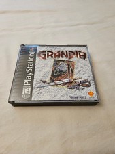 Grandia 1 (Black Label) PS1 pre-owned CIB - Good Condition