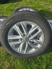  15" VOLKSWAGEN CADDY HIGHLINE ALLOY WHEELS CALOUNDRA 2K5601025L VW TWIN 5 SPOKE