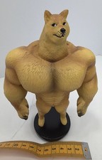 Modellino cane stampato Muscular Shiba Inu action figure - NUOVO