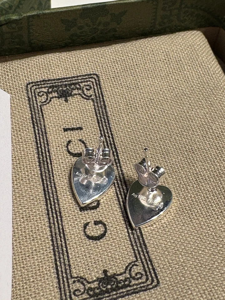 Orecchini In Argento Gucci - Immagine 4 di 4