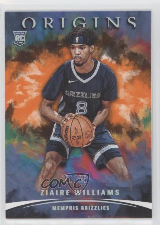 2021-22 Panini Origins Orange 58/75 Ziaire Williams #60 0c6