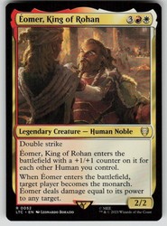 Eomer, King of Rohan - LTC 52 Rare Commander: The Lord of the Rings