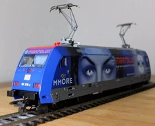 Roco 63802 HO gauge DB BR 101 electric loco in ‘Makrolon’ livery