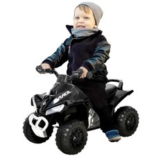 Kids Toy 4 Wheel Quad Foot-to-Floor Sliding Walking Car NO POWER 18-36M, Black